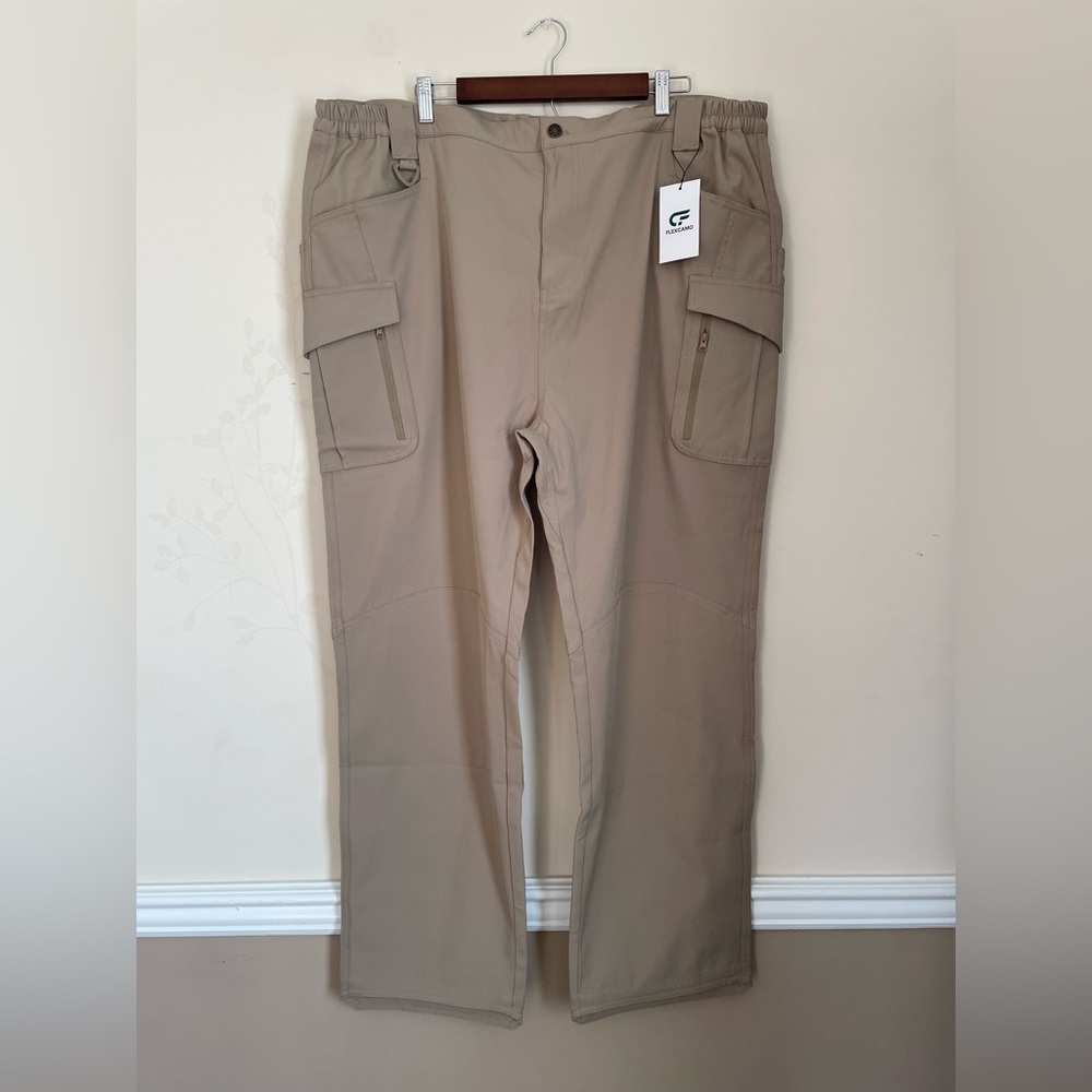 Men's Tan Cargo Pants